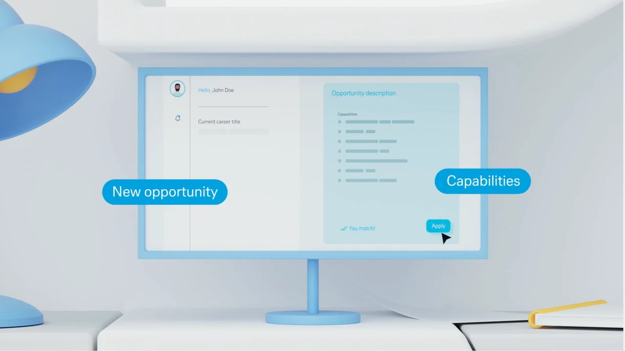 A dimensional interface from the Deutsche Bank 3D explainer